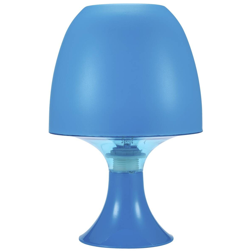 POCOline Tischleuchte Sveta blau Kunststoff H: ca. 24 cm E14 1 Brennstellen