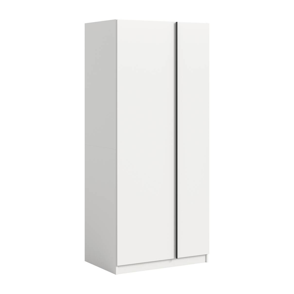 Kleiderschrank OAKLAND weiß B/H/T: ca. 80x183x53 cm