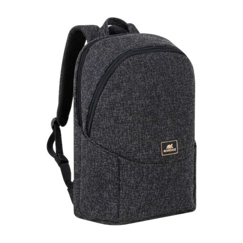 Rucksack schwarz B/H/L: ca. 15x31x46 cm