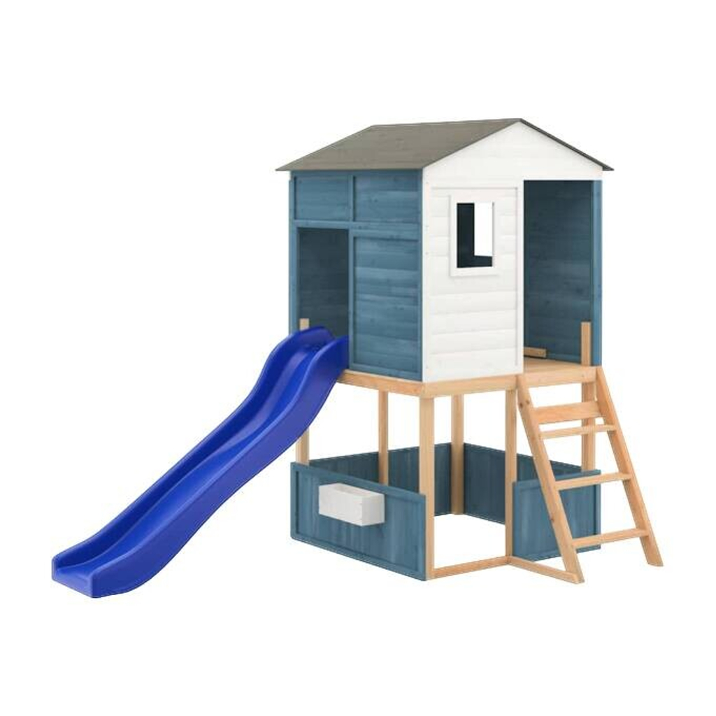 vidaXL Spielturm blau