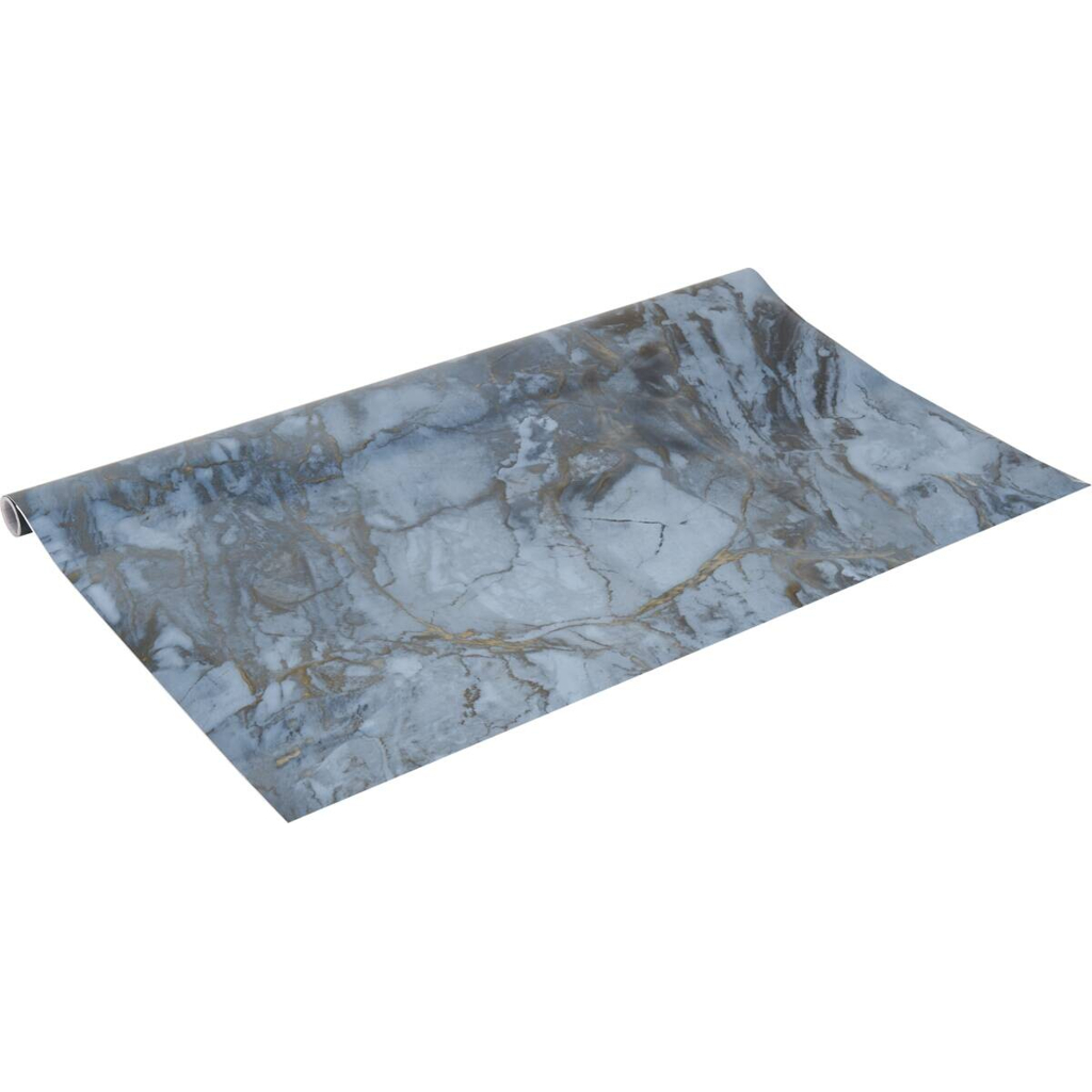 d-c-fix Klebefolie Romeo Marmoroptik Romeo graublau gold B/L: ca. 45x200 cm