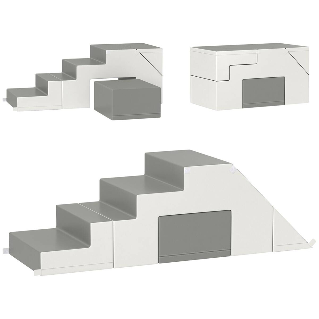 HOMCOM Kinder-Softplay-Set B/H/L: ca. 49x47x147 cm