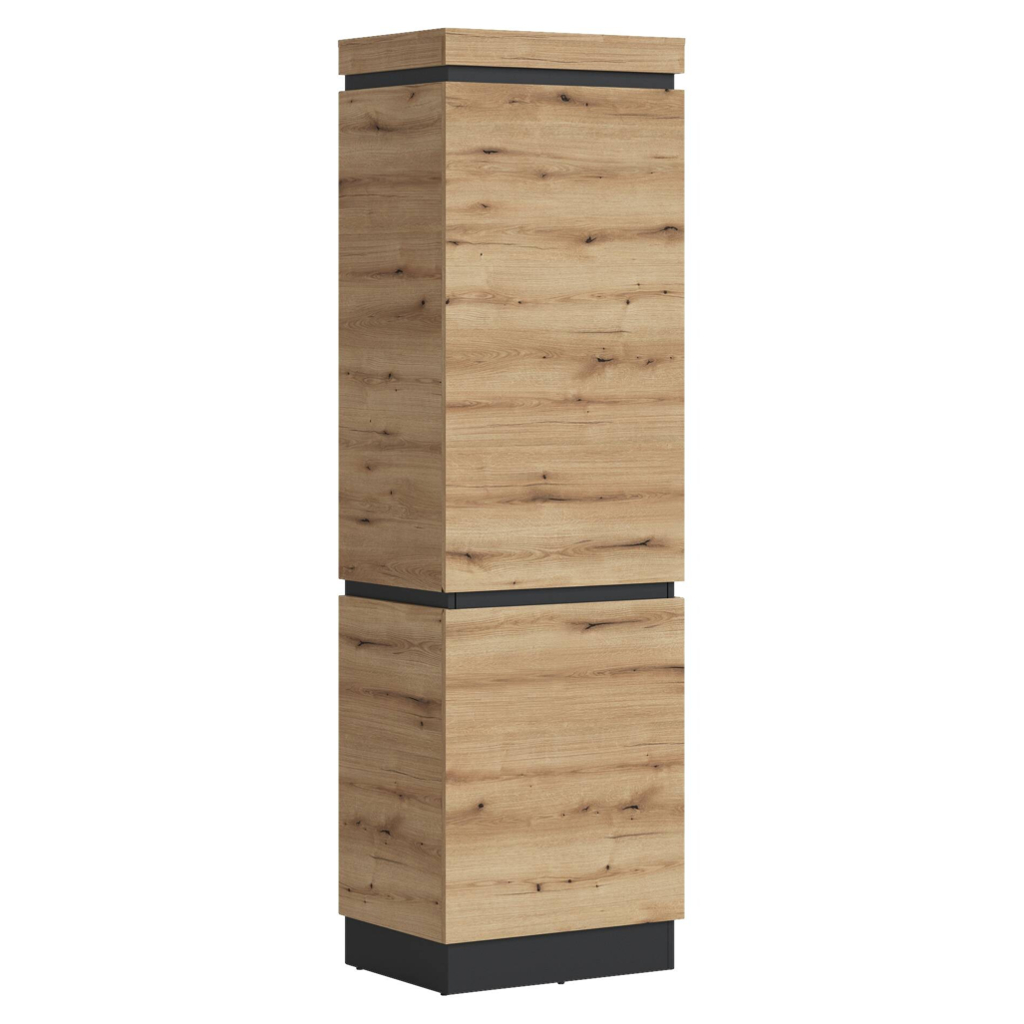 Garderobenschrank Corte Eiche Evoke Coast Nachbildung anthrazit B/H/T: ca. 60x200,5x45 cm