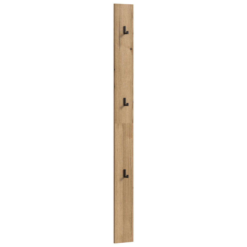Garderobenhaken Naro Evoke Oak Nachbildung B/H/T: ca. 15x160x2 cm