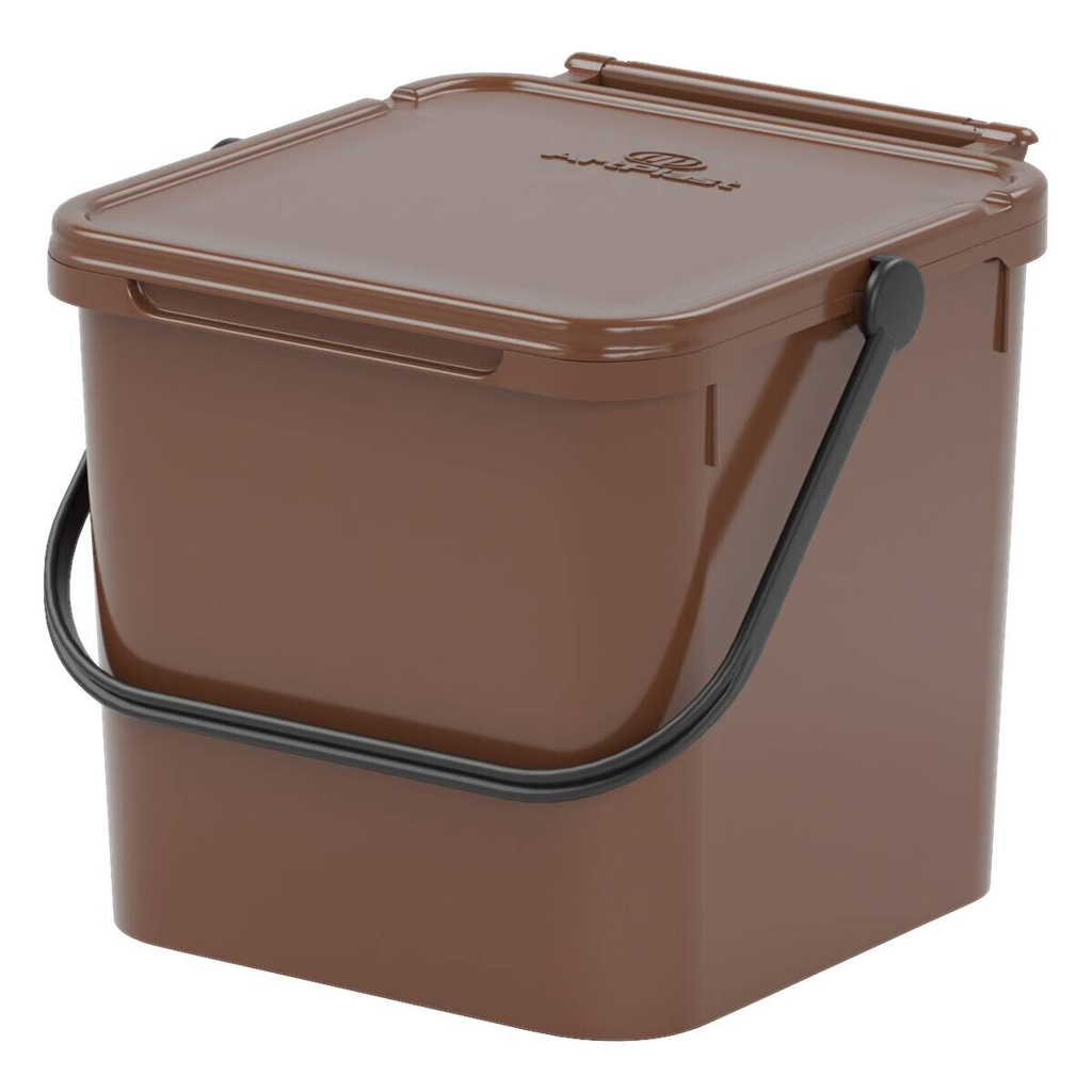 Eco-Logico Abfalleimer braun