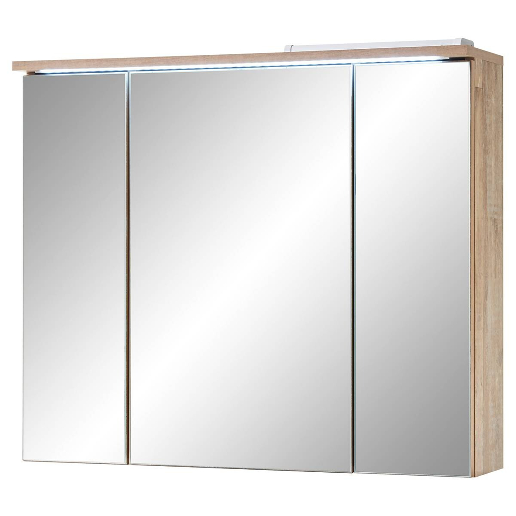 Spiegelschrank Roof Old Wood Nachbildung B/H/T: ca. 80x68x21 cm