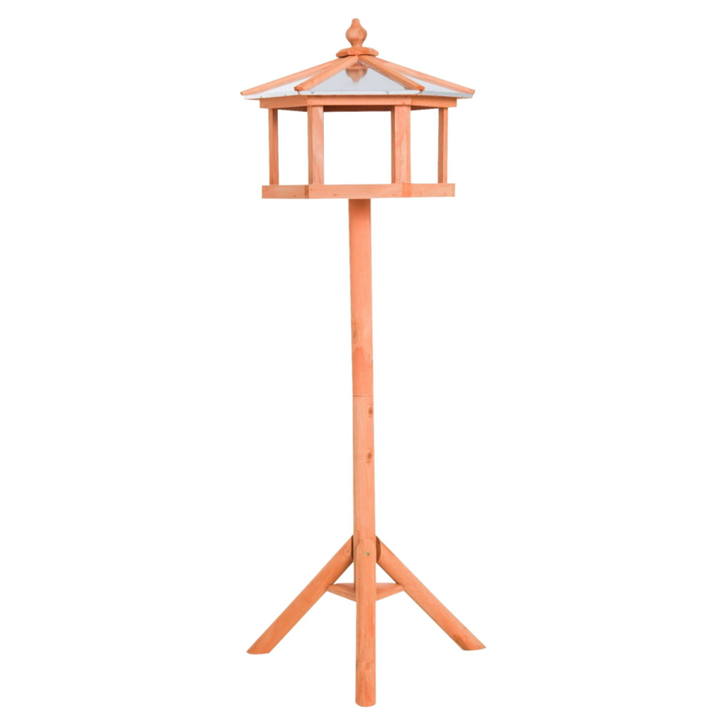 PawHut Vogelhaus braun Kiefer H/D: ca. 110x40 cm