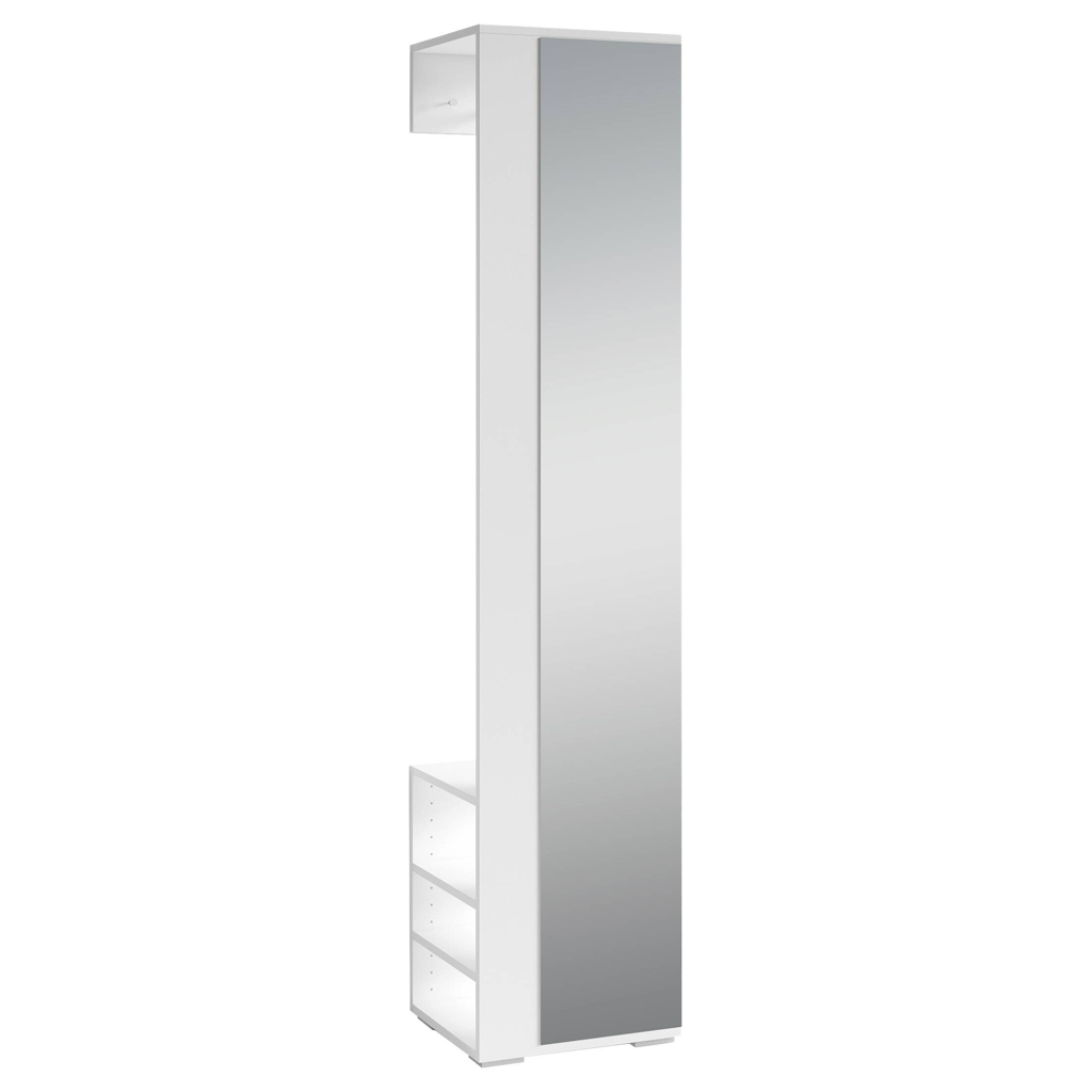 Hochschrank BEN weiß B/H/T: ca. 40x184x35 cm