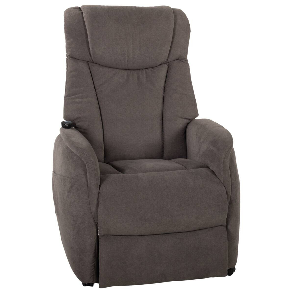 TV-Sessel Ronda graubraun Webstoff B/H/T: ca. 79x116x85 cm
