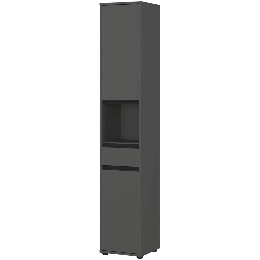 Hochschrank 2203-547 Graphit B/H/T: ca. 33x181x34 cm
