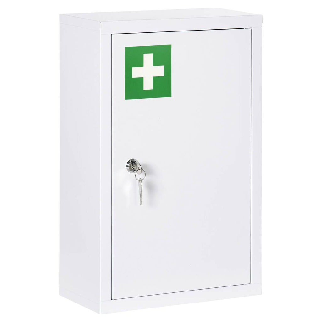 Medizinschrank weiß Polypropylen B/H/L: ca. 14x30x46 cm