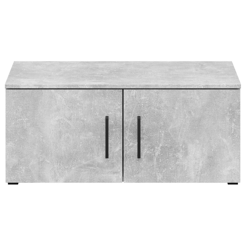 Aufsatz Multi-Stauraum Typ 22 Beton Optik B/H/T: ca. 80x35x40 cm