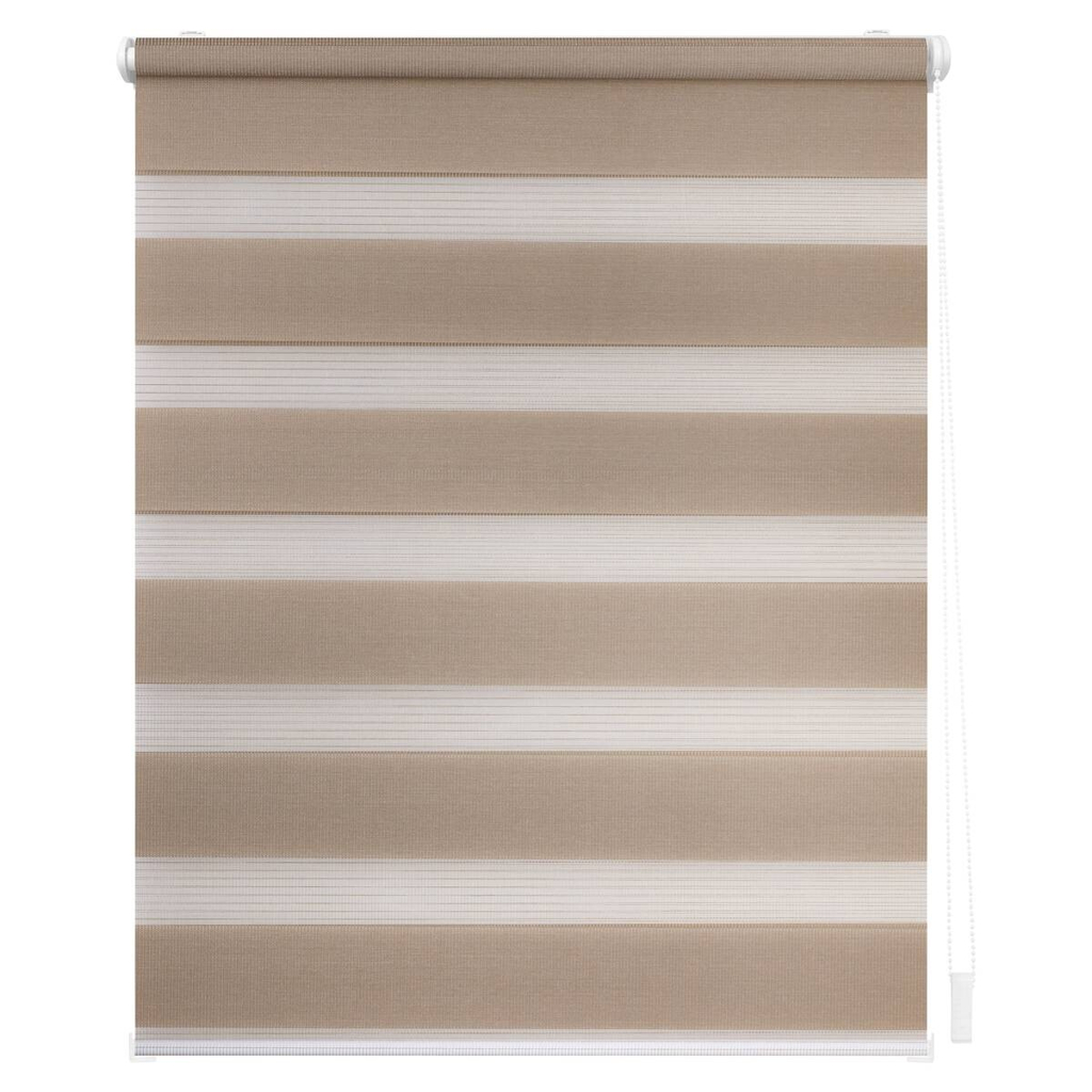 LICHTBLICK Doppelrollo Duo taupe B/L: ca. 60x220 cm