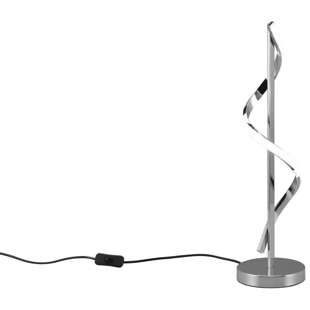 Reality LED-Tischleuchte R52201106 Isabel Chrom Metall H/D: ca. 56x15 cm 1 Brennstellen