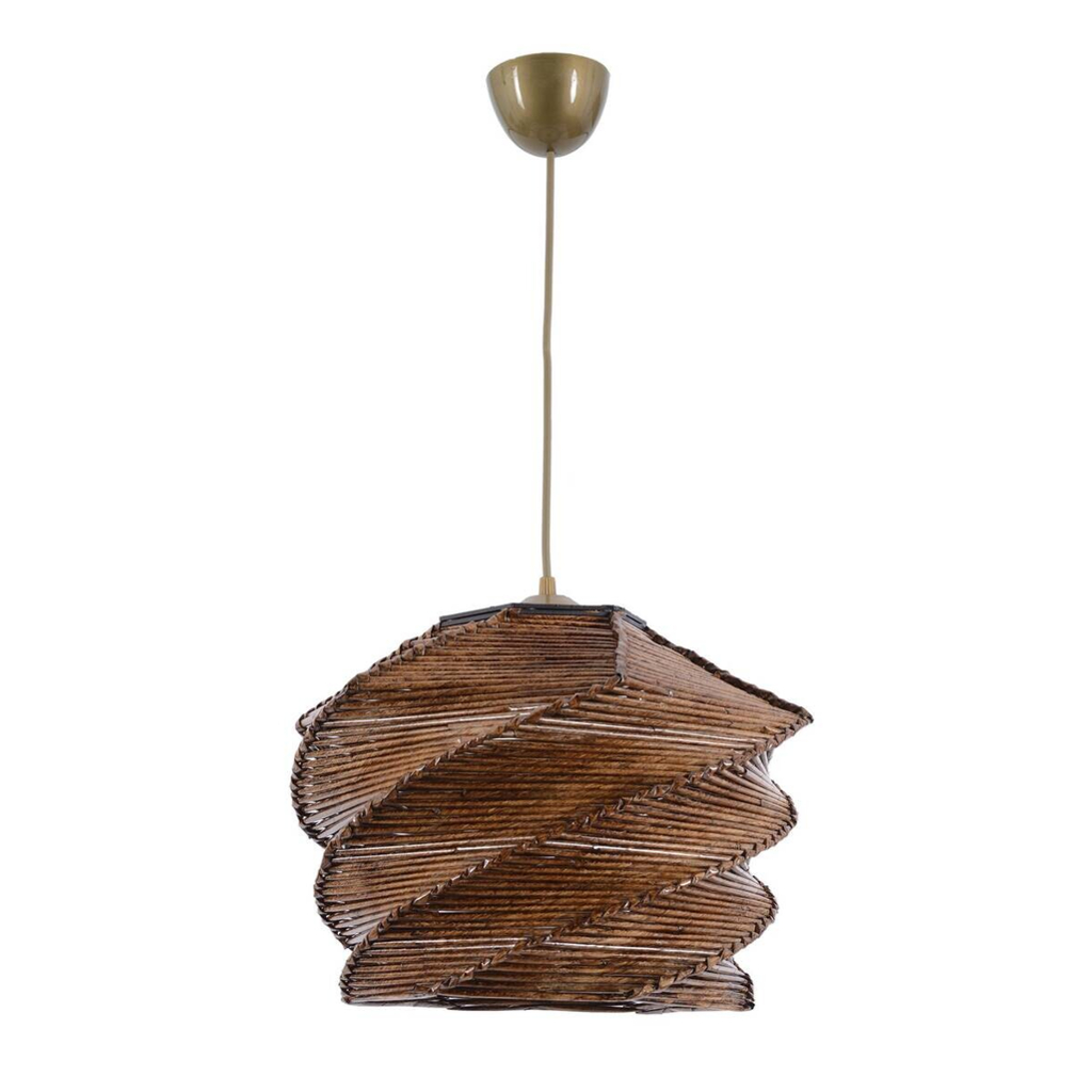 Opviq Pendelleuchte Ruche B/H/T/L/D: ca. 32x65x32x32x32 cm E27 1 Brennstellen