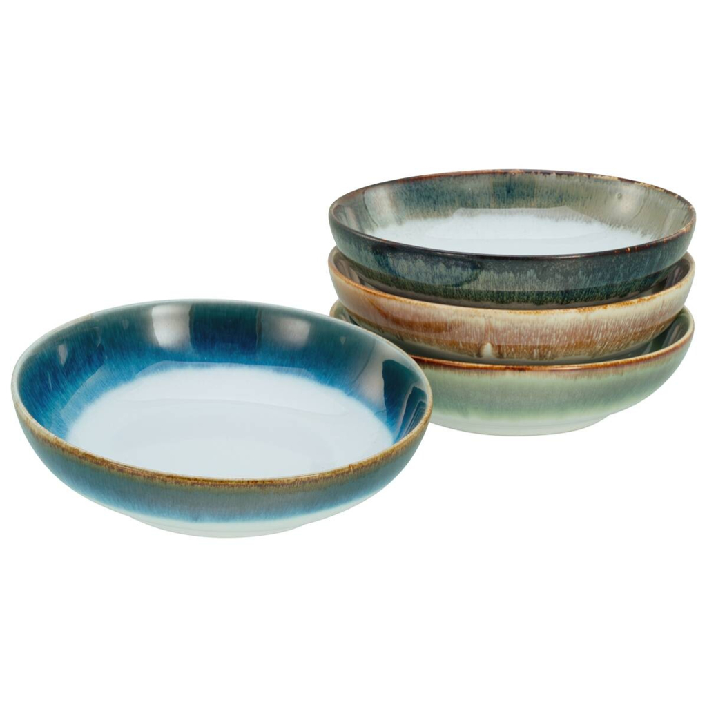 CreaTable Müslischalenset Cascade Bowls Mix Poke bunt Steinzeug