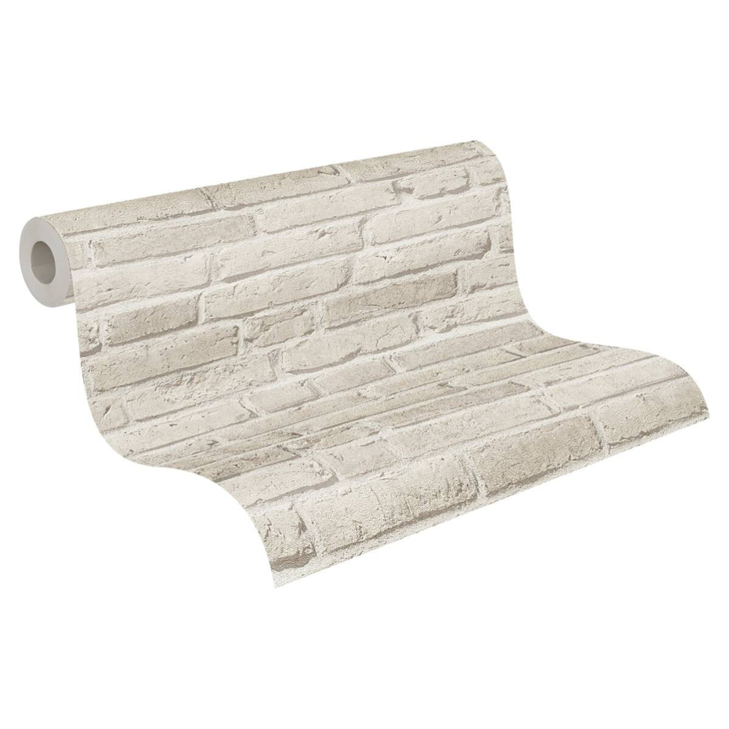 A.S.Creation Vliestapete Best of Wood`n Stone 2nd Edition Steine grau B/L: ca. 53x1005 cm