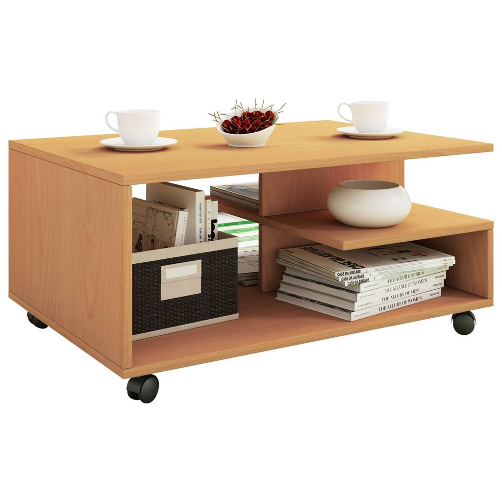 Couchtisch Stango buche Nachbildung B/H/T: ca. 80x40x50 cm