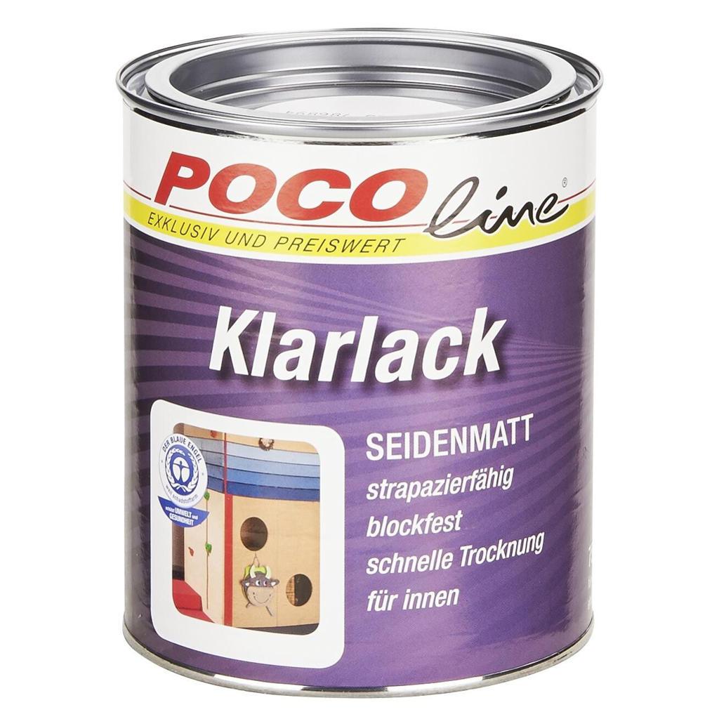 POCOline Acryl Klarlack farblos seidenglänzend ca. 0,75 l