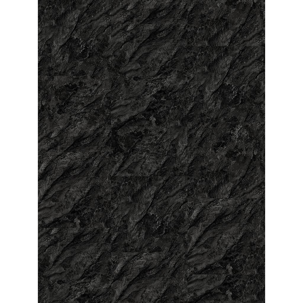 Vinylfliese Black Slate, ca. 1,045 m² im Paket B/L: ca. 45,72x45,72 cm