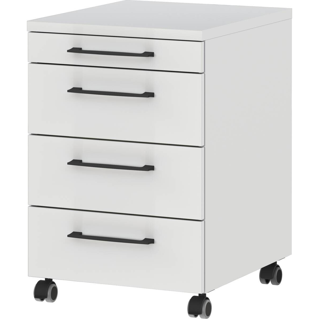 Rollcontainer 4251-69 Lichtgrau B/H/T: ca. 42x61x49 cm