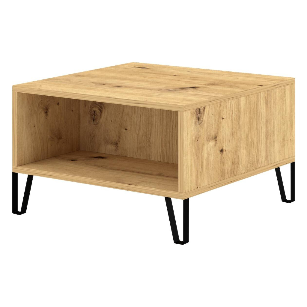 Couchtisch BILBAO Eiche Artisan Nachbildung B/H/T: ca. 60x37x60 cm