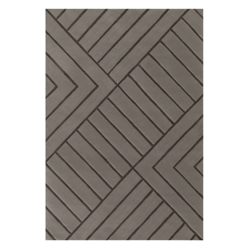 Arte Espina Kurzflorteppich Cool 5055 grau B/L: ca. 120x180 cm