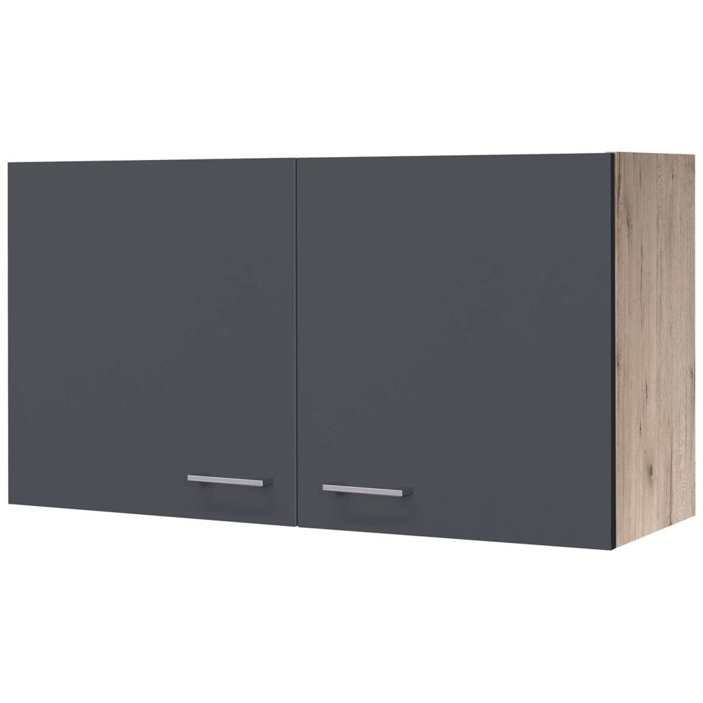 Hängeschrank Morena grau matt B/H/T: ca. 100x54,8x32 cm