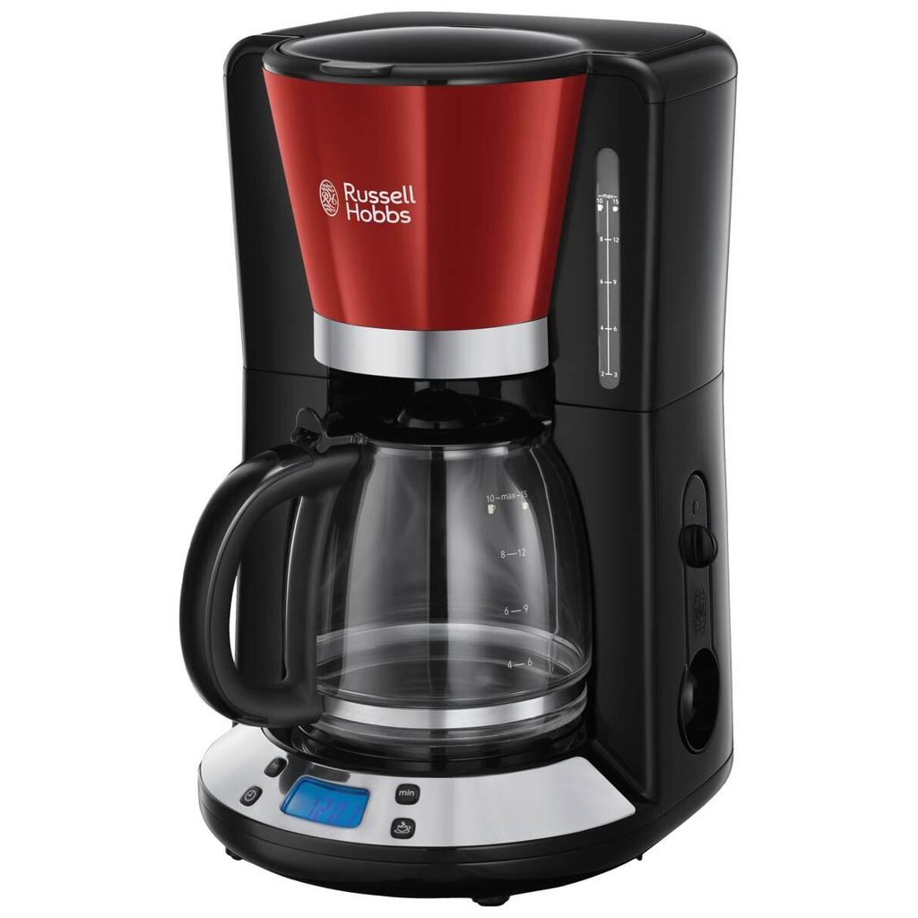 Russell Hobbs Kaffeeautomat 24031-56 rot schwarz Kunststoff Glas B/H/T: ca. 21x35x24 cm