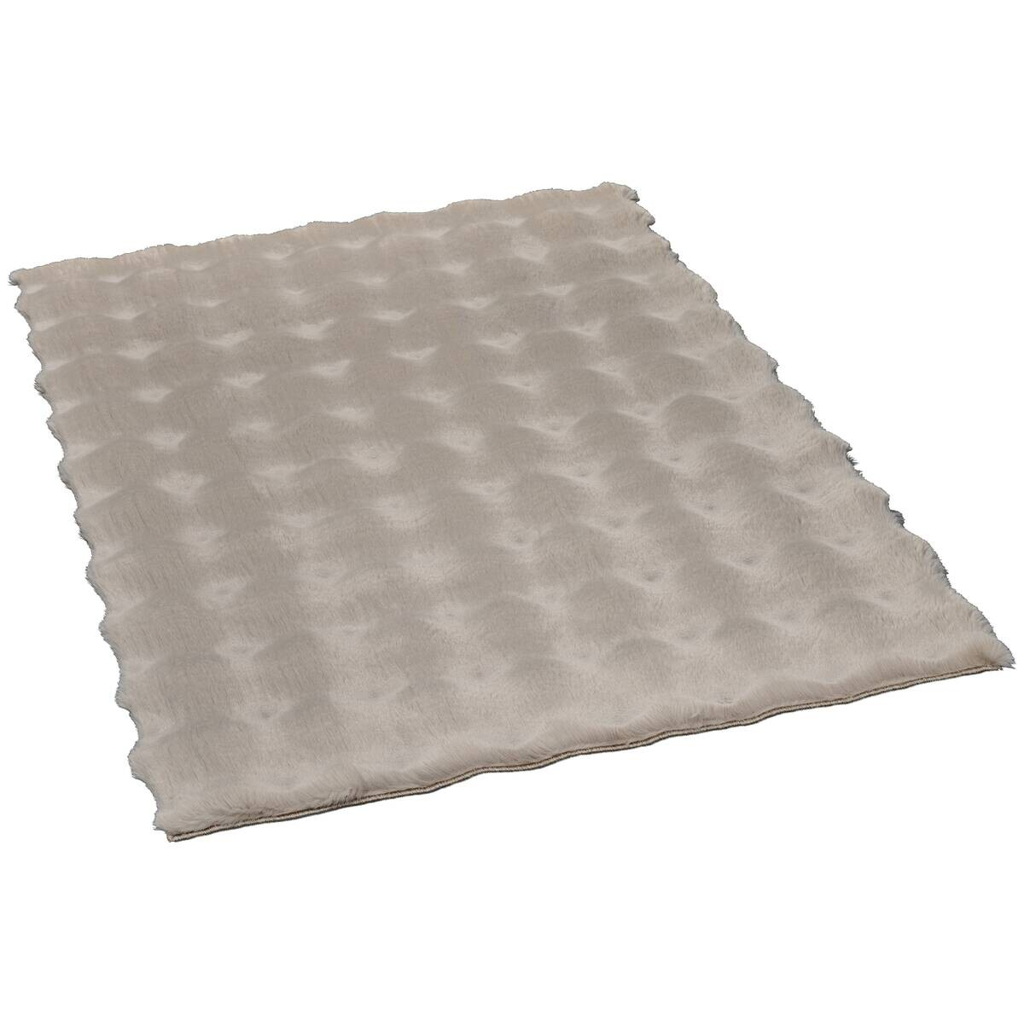 Kunstfell Big Bubble taupe B/L: ca. 80x150 cm