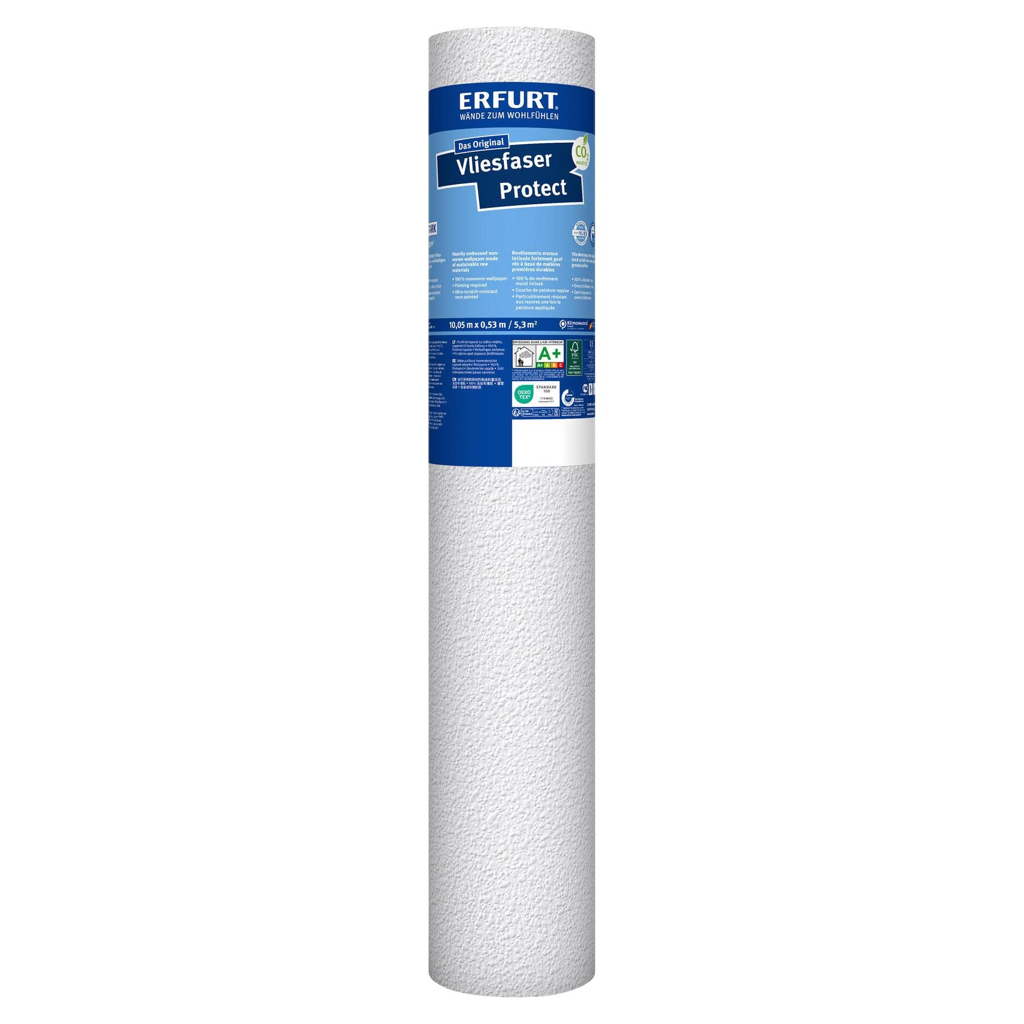 Erfurt Vliestapete Protect 208 weiß B/L: ca. 53x1005 cm