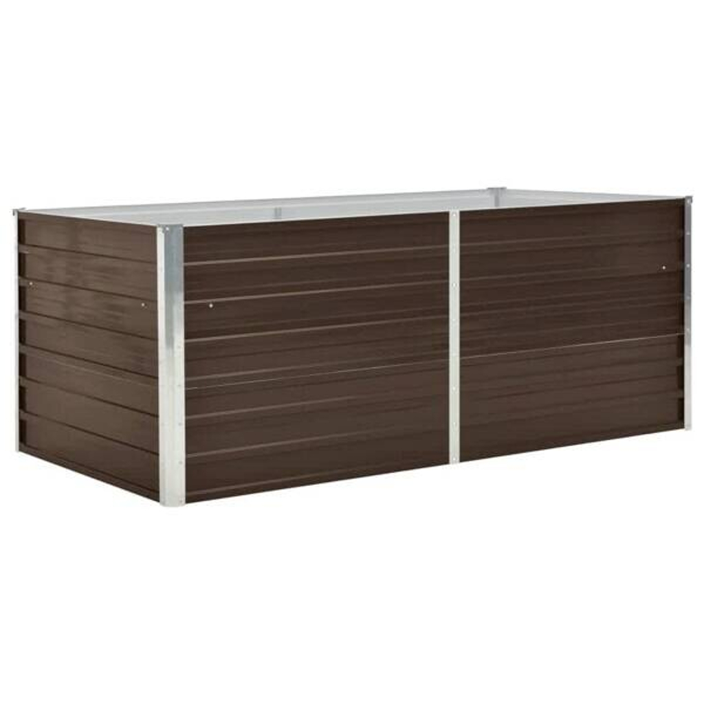 Hochbeet braun Metall B/H/L: ca. 80x45x160 cm