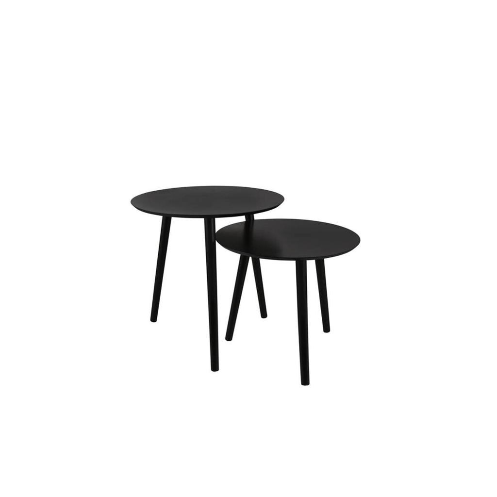 Beistelltisch Vilma schwarz H/D: ca. 50x50 cm
