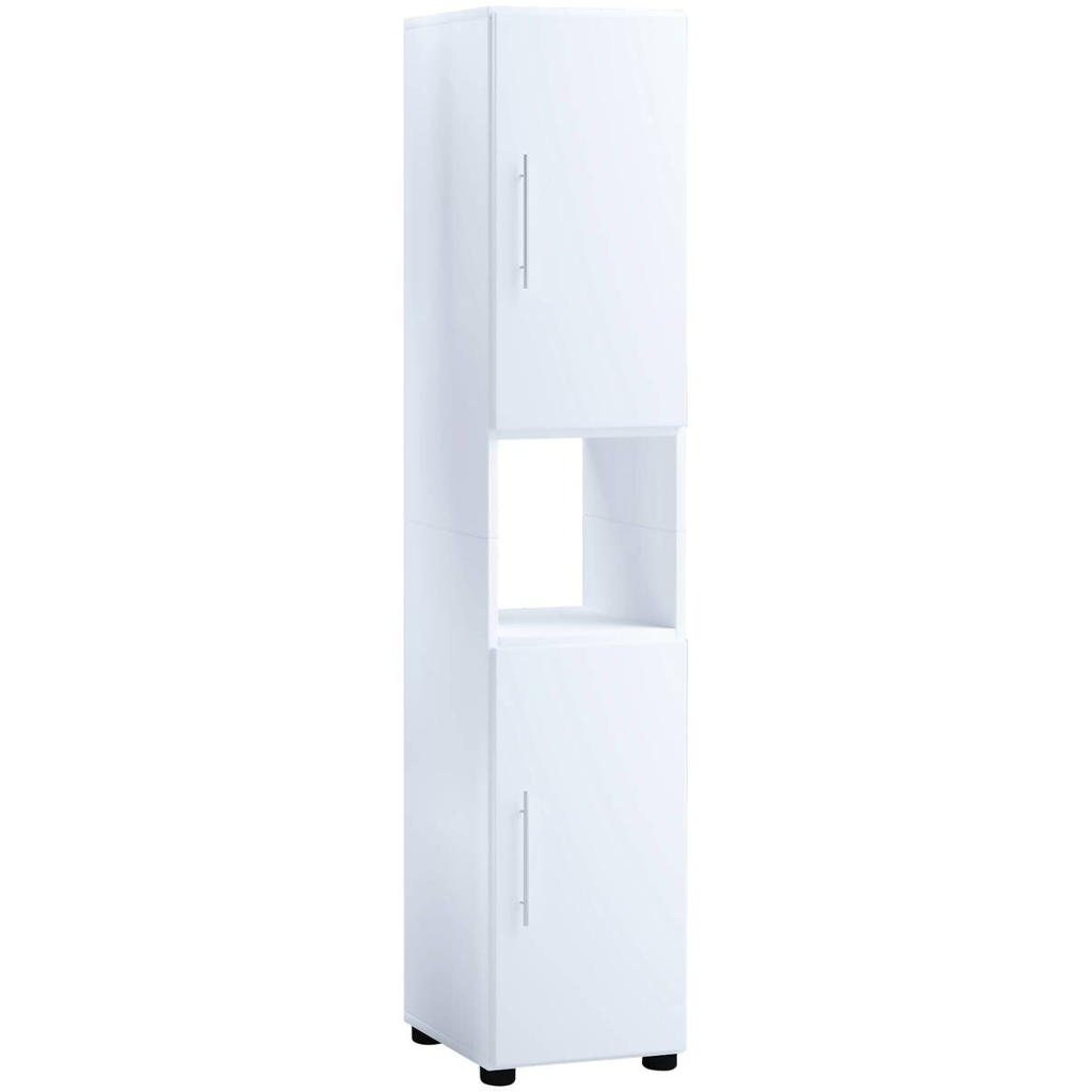 Hochschrank Flandu weiß B/H/T: ca. 31x160x32 cm