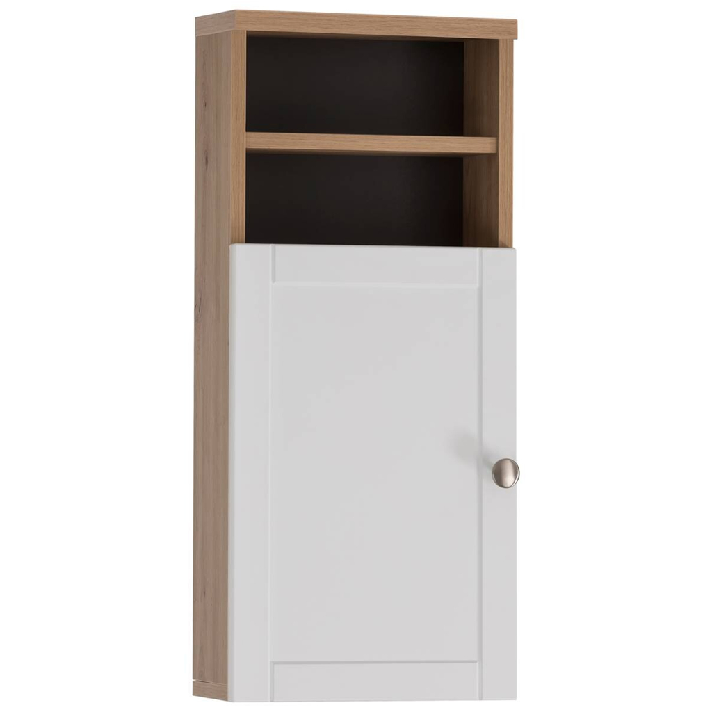 Midischrank Jesper Eiche Artisan Nachbildung weiß matt B/H/T: ca. 30,3x70x25,4 cm