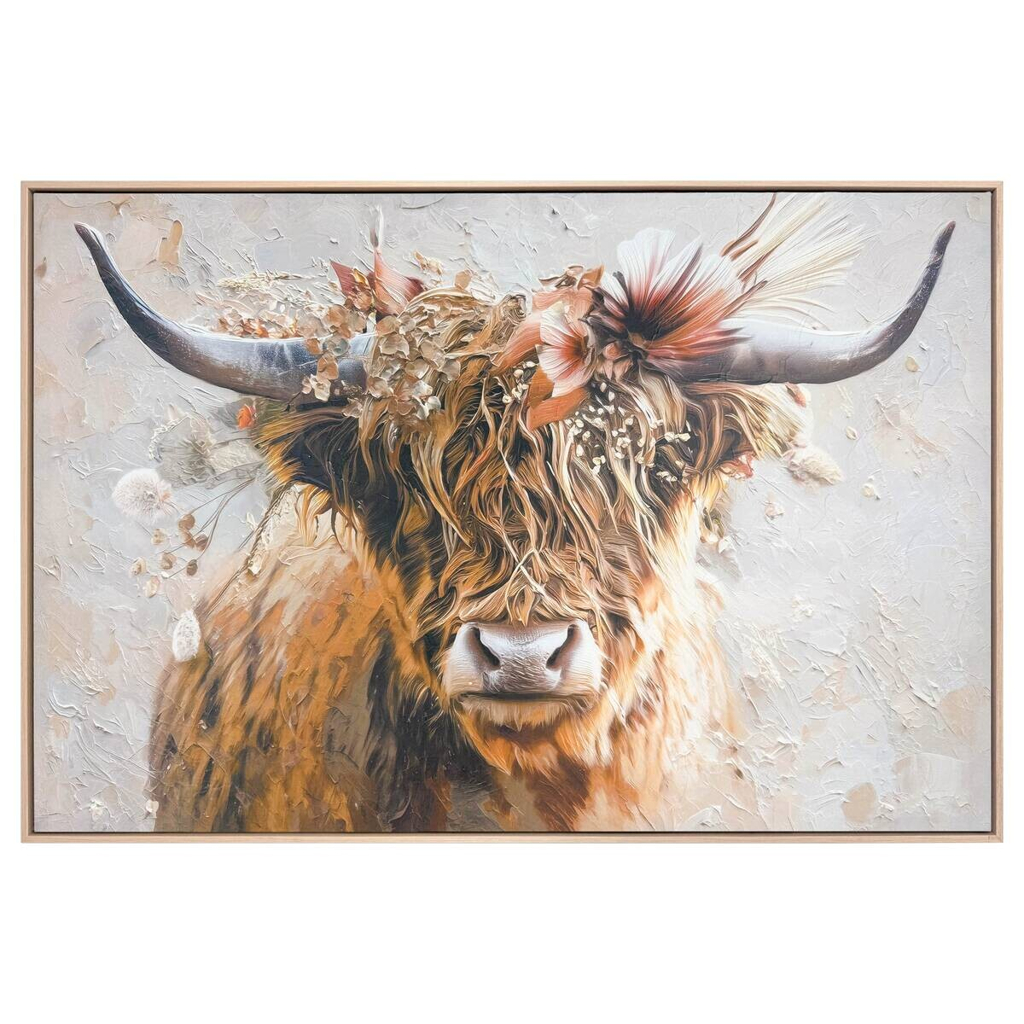 Bilder Tiere B/H/L: ca. 78x3,8x118 cm