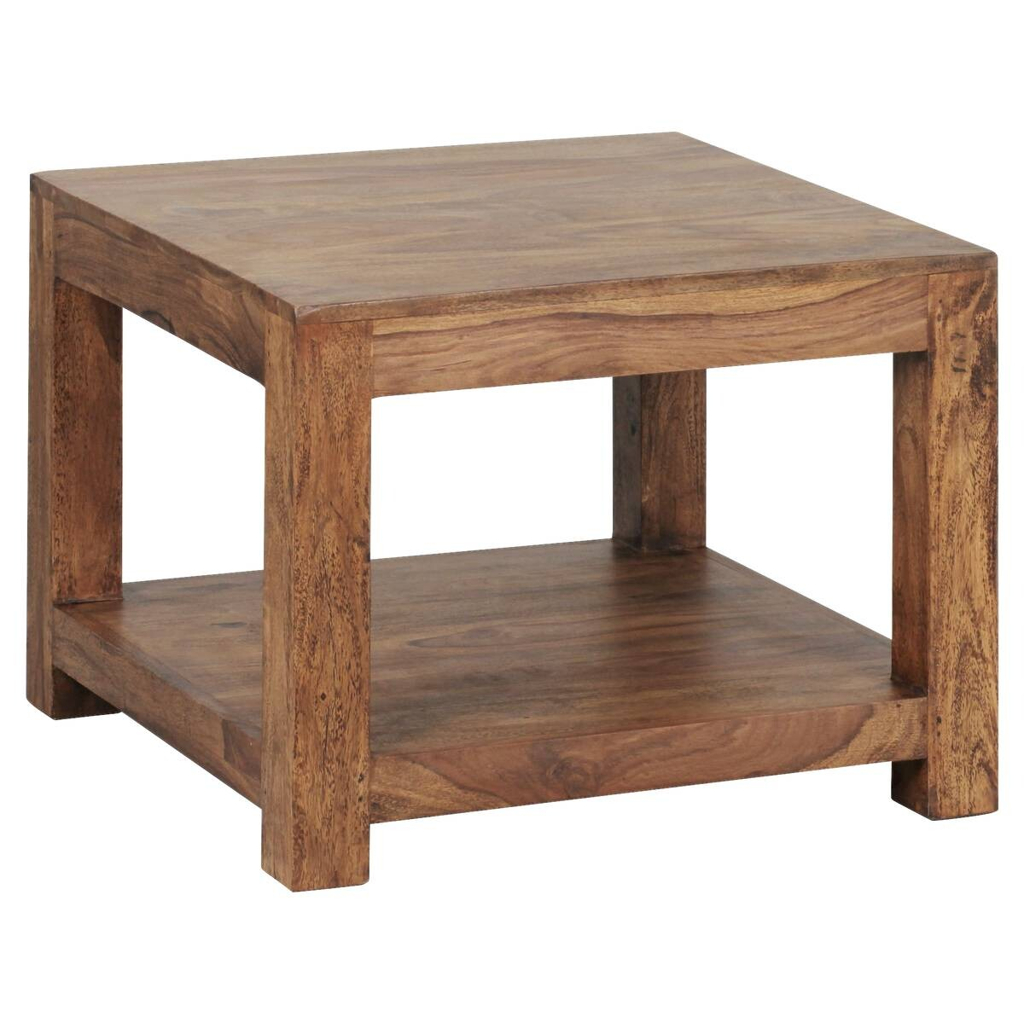 Wohnling Couchtisch natur Echtholz B/H/T: ca. 60x45x60 cm