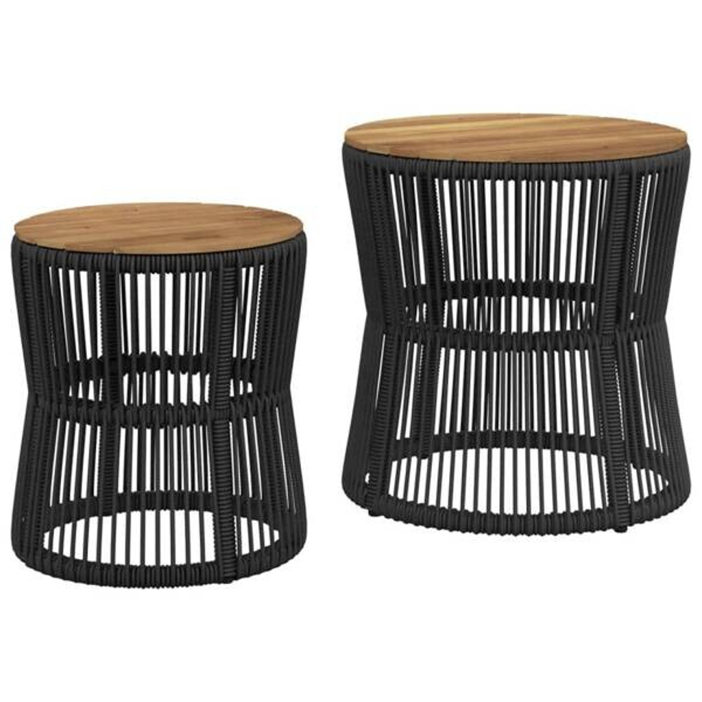vidaXL Beistelltisch braun Akazie H: ca. 50 cm