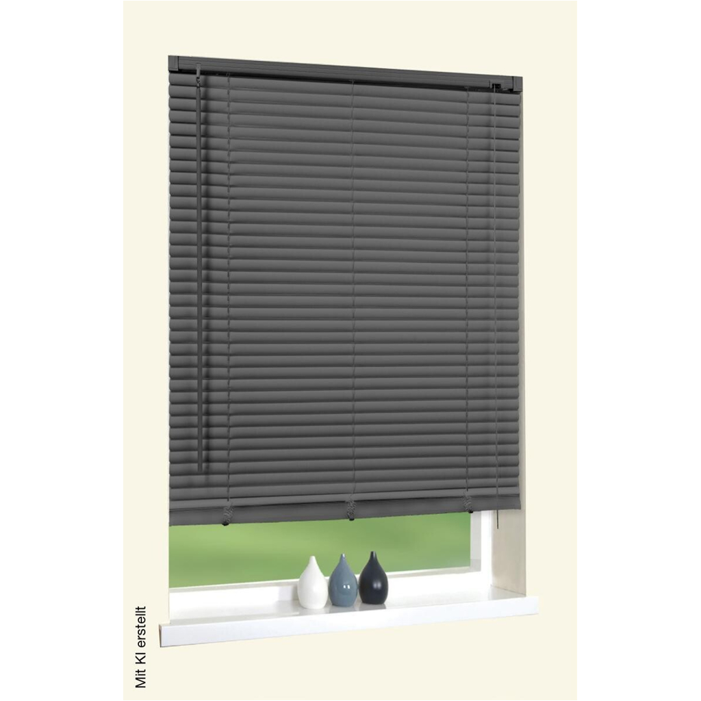 Sensation PVC-Jalousie anthrazit B/L: ca. 50x150 cm