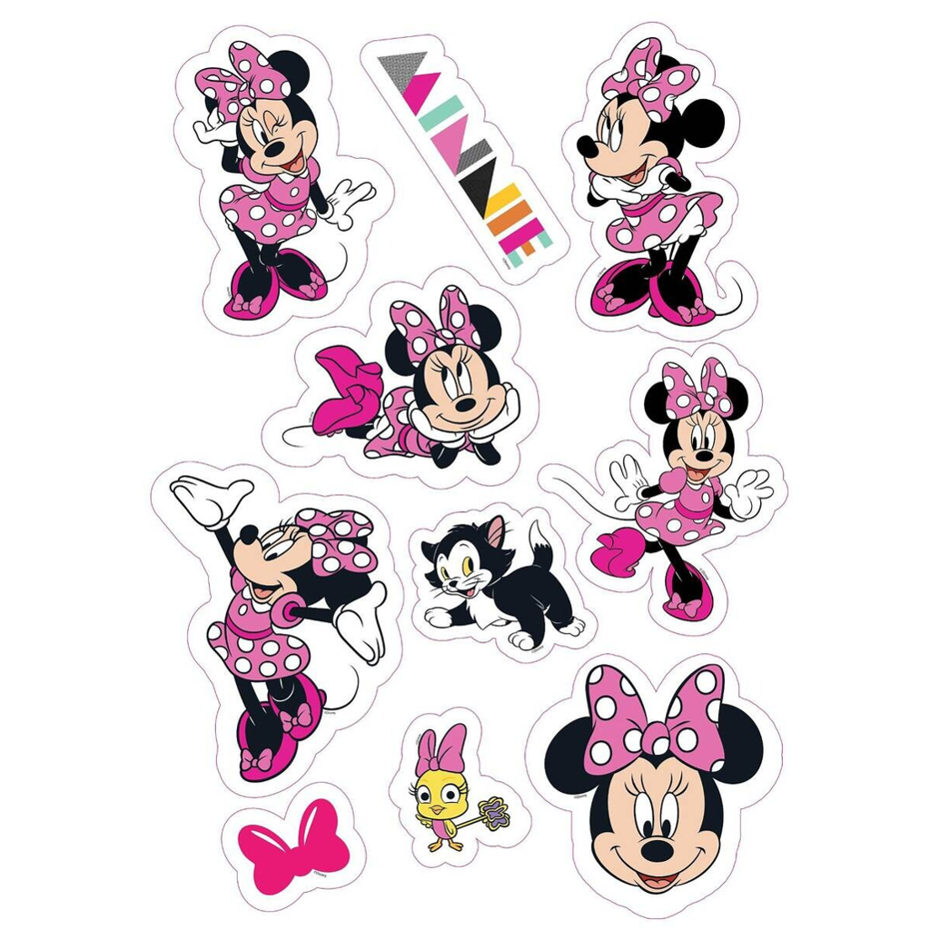 Wandsticker Minnie Maus B/L: ca. 50x70 cm