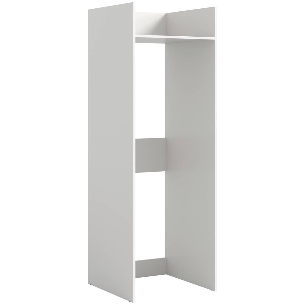 Waschmaschinenumbauschrank Free weiß B/H/T: ca. 66x196x66 cm