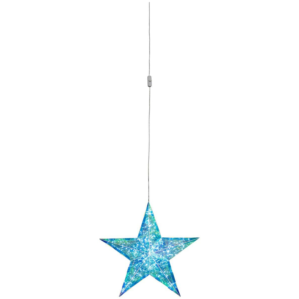 Nolo Dekoleuchte Star transparent B/H/L: ca. 30x10x30 cm