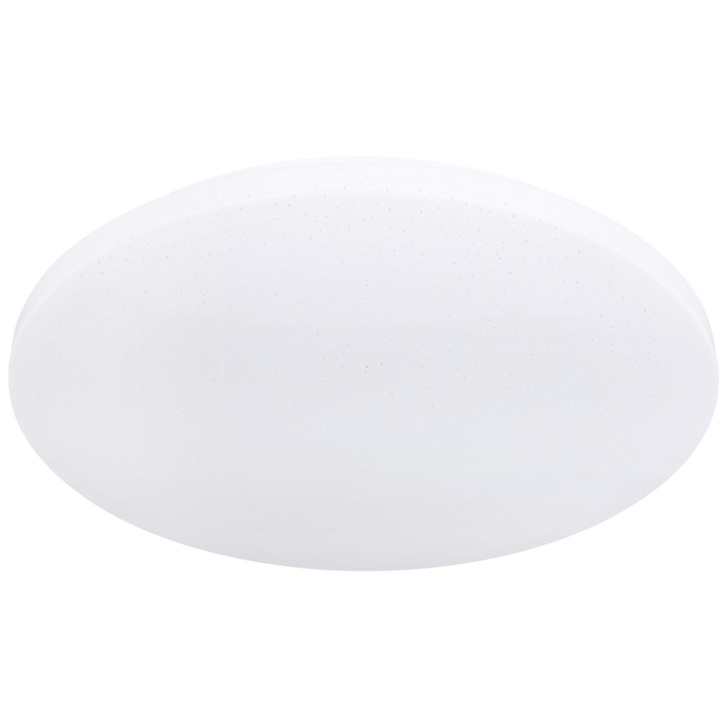 GLOBO Smarte Deckenleuchte Sayama weiß Opal Metall Acryl H/D: ca. 8x30 cm
