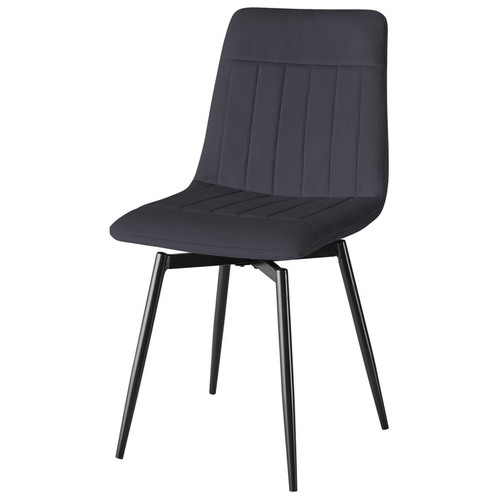 Stuhl Ayra Samt B/H/T: ca. 57x85x57 cm