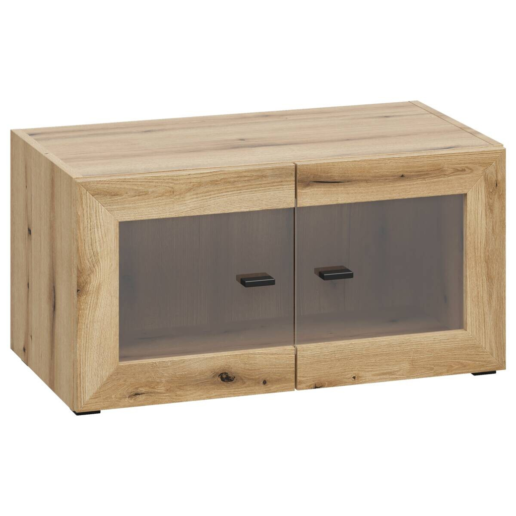 Vitrine System 64 Eiche Evoke Oak Nachbildung B/H/T: ca. 64x32x35 cm