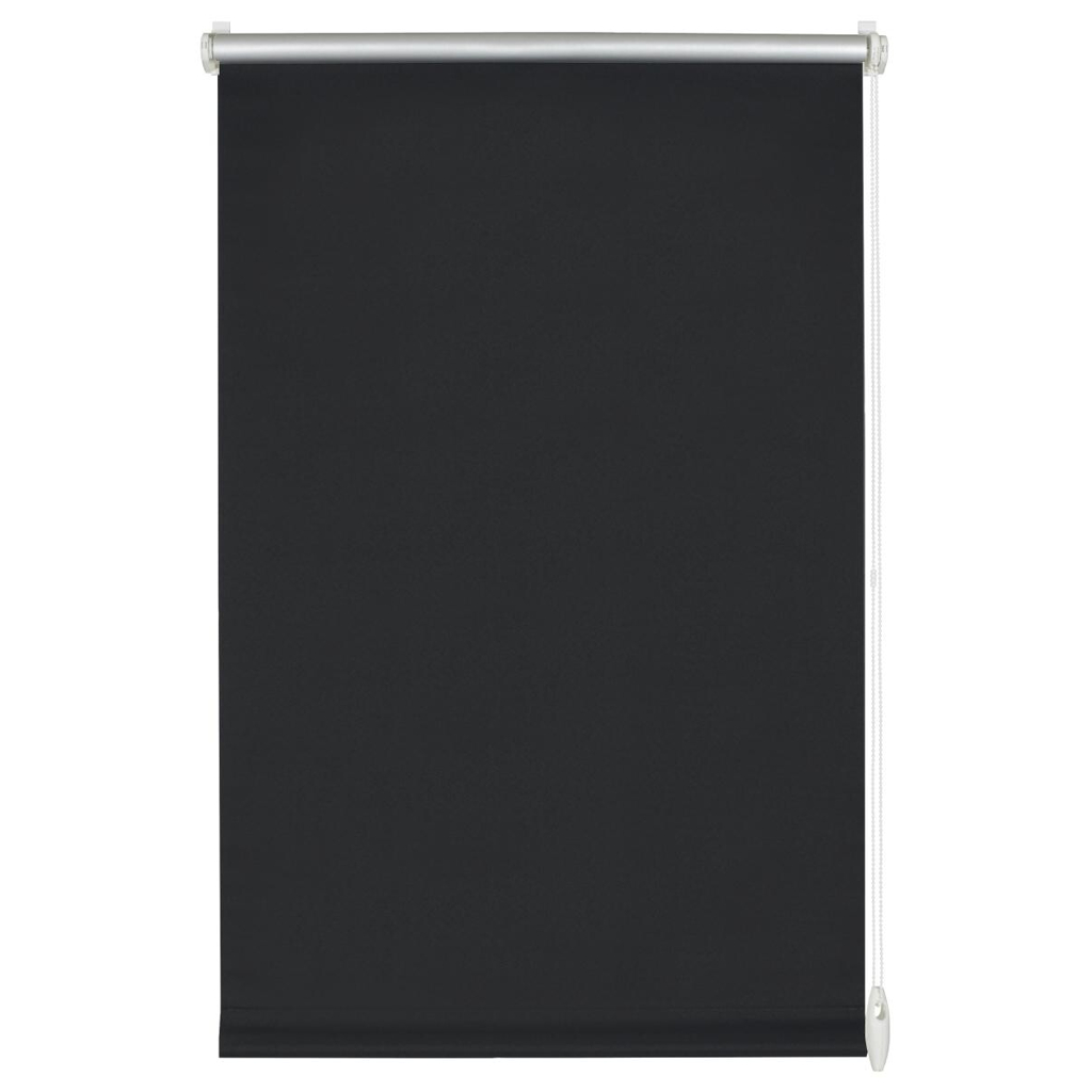 Boviva Thermo Klebe-/Klemmrollo Verdunklungsqualität schwarz B/L: ca. 75x150 cm
