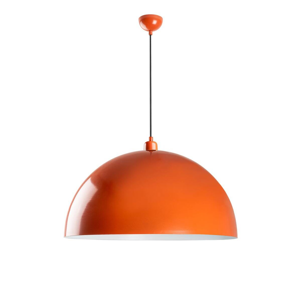 Opviq Pendelleuchte orange Metall B/H/T/L/D: ca. 60x135x60x60x60 cm E27 1 Brennstellen