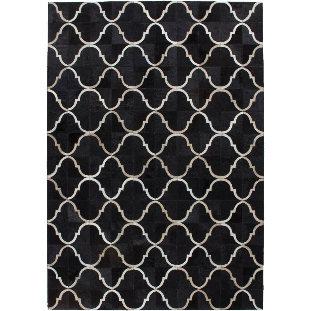 Kayoom Flachflorteppich Lavish 310 schwarz B/H/L: ca. 120x0,8x170 cm