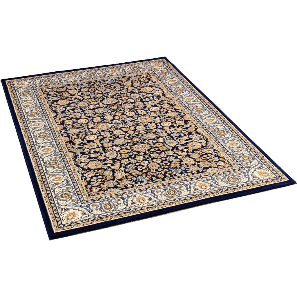 Webteppich Kashmar blau B/L: ca. 240x340 cm