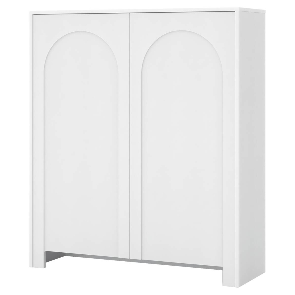 Kommode ARCO weiß B/H/T: ca. 100x117x35 cm